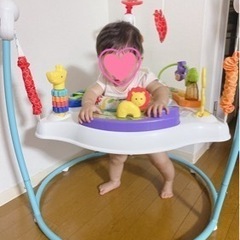子供のおもちゃ。ジャンパルー。ぴょんぴょん。の画像