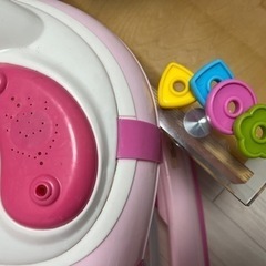 歩行器 ベビー 女の子 ピンクの画像