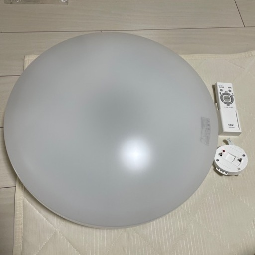 NEC シーリングライト　リモコン付き