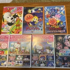 【受け渡し者決定してます】子供向けDVD7枚　