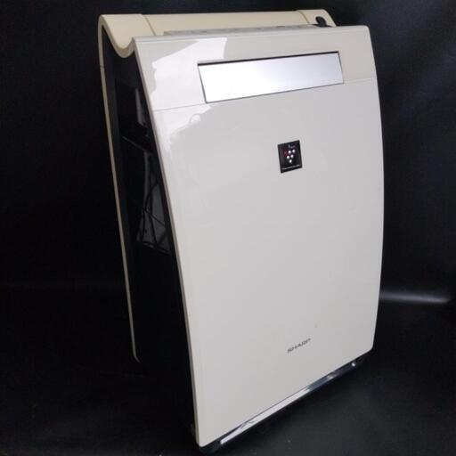 中古品 SHARP シャープ 加湿空気清浄機 KI-FX55-W 2016年製 プラズマクラスター