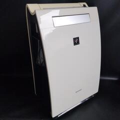 中古品 SHARP シャープ 加湿空気清浄機 KI-FX55-W 2016年製 プラズマクラスター 