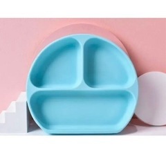 新品　吸盤付き子供用プレート