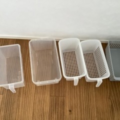 【受け渡し予定者決まりました】【お譲りします】100均　かごの画像