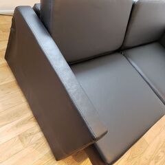 【最終値下げ!】美品!!ソファーベット３人がけの画像