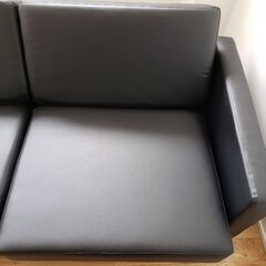 【最終値下げ!】美品!!ソファーベット３人がけの画像