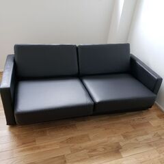 【最終値下げ!】美品!!ソファーベット３人がけ