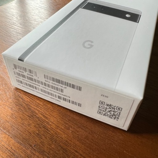 【新品・未使用】Google Pixel 6a  Chalk