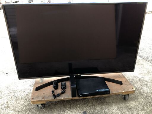【欠品あり】LG 49UK6300PJF 液晶テレビ 49型＆プレーヤー・ハードディスク付き 2019年製 D084G009