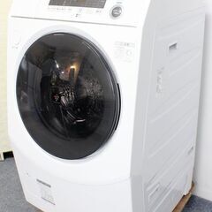 シャープ/SHARP ES-H10F-WR ドラム式洗濯乾燥機 洗濯10kg/乾燥6kg 右開き