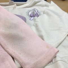 ♡Disneyプリンセスリュック♡服サイズ120の画像