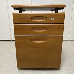 ※【9月18日までの出品】学習机　キャビネット　ワゴン　イトーキ...
