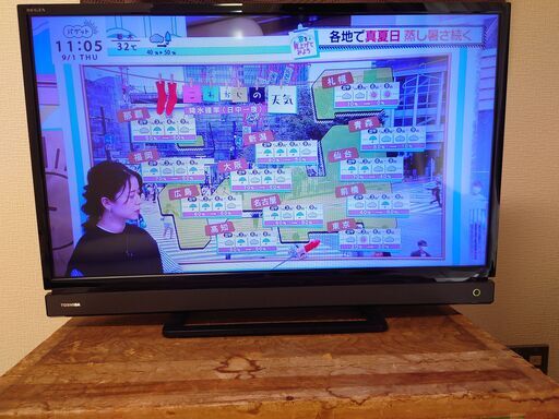 【交渉中】東芝テレビ　REGZA  32型　2016年製