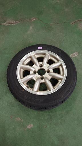 ワタナベ、アルミホイール　5.5jx13インチ.タイヤ４本セット