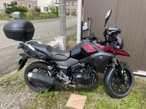 vストローム250（日曜日に消します。最後に下げました）