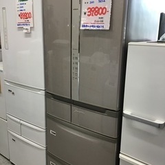 ●販売終了●６ドア冷蔵庫　HITACHI  2010年製　565Ｌ　真空チルド　中古品