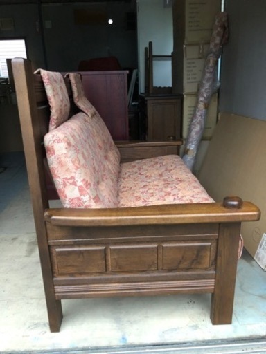 飛騨産業 Oak Village 2人掛けソファ