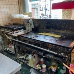 業務用たこ焼き機、お好み焼き機、餃子焼き機