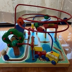 木製土台　ルーピングおもちゃの画像