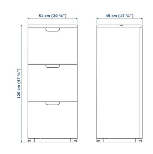 IKEA 書類キャビネット　未使用