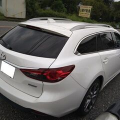 ディーゼル 車検6年4月24日 安全装備多数 アテンザワゴンXD Lパッケージ 純正19インチアルミ 純正ナビ他の画像