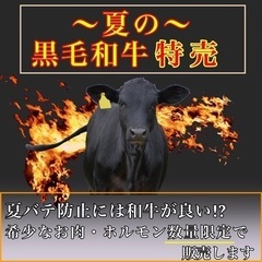 焼肉🔥他じゃむり！黒毛和牛特売⭐️