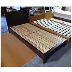 札幌【極厚マットレス!! シングルベッド 】デュアルポケット シンプル