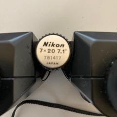 Nikon双眼鏡7×20 程度良の画像