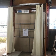 新品、伸縮式ツインハンガー、自在式ハンガーラック、衣装棚、昨日組...