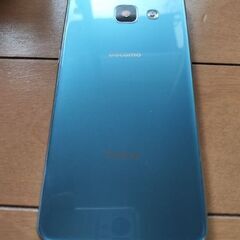美品 GALAXY FEEL ブルーdocomo版SIMロック解...