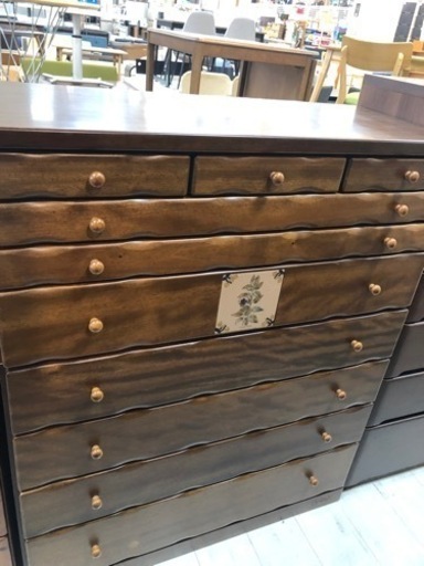 取りに来れる方限定！８段ハイチェストです！