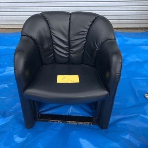 業務用 店舗用 1人用 ソファー 黒色 ★ 北海道旭川市直接取引歓迎品★