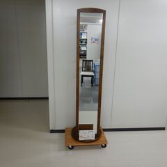 ミラー付き回転ハンガーラック（R408-21）