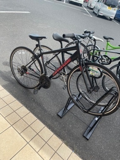 ★426 CANNONDALE キャノンデール クロスバイク Quick8 Mサイズ スポーツ車 自転車 黒【リサイクルマート鹿児島宇宿店】