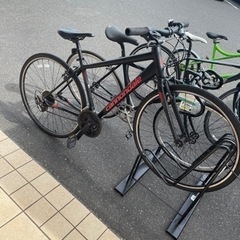 ★426 CANNONDALE キャノンデール クロスバイク Quick8 Mサイズ スポーツ車 自転車 黒【リサイクルマート鹿児島宇宿店】