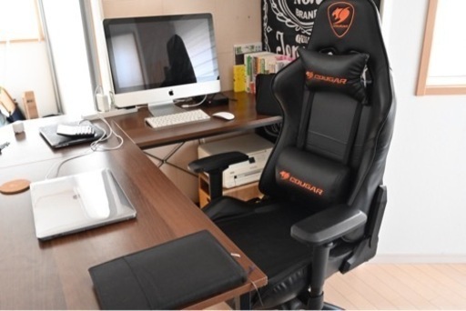 9/6まで特価❗️近隣配達可能！COUGARゲーミングチェア　猪名川町川西市池田市西宮市宝塚市伊丹市配達可能　引き取りの場合は9500円で⭕️