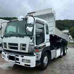 【 1年車検付き】いすゞギガ　ダンプ　型式PDG-CXZ52K8　最大積載7,800kg　7速　400PS 走行距離72万km 平成20年式の画像