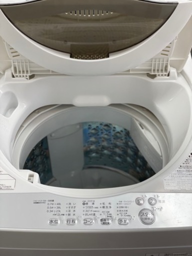 送料・設置込み　洗濯機　5kg TOSHIBA 2018年製