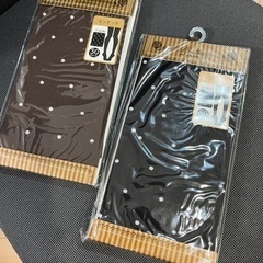 新品　ドット柄　50デニールタイツ　2P セット