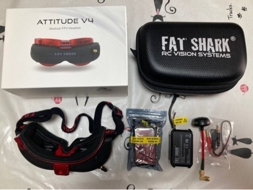ファットシャーク　FPV 色RED