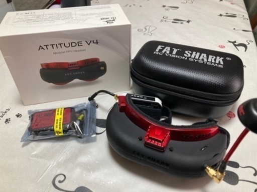 ファットシャーク　FPV 色RED