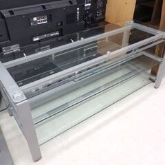 千歳市/恵庭市 ガラス天板 テレビ台 AVボード TV