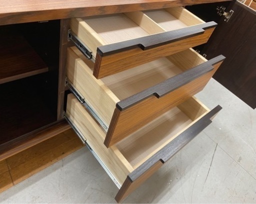 R424 TAKEDOMI (武富家具）リビングボード、キャビネット、幅150cm