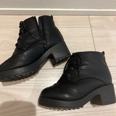 モカシン  ブーツ　セット　21センチの画像