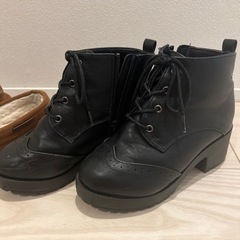 モカシン  ブーツ　セット　21センチの画像