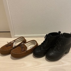 モカシン  ブーツ　セット　21センチ