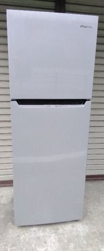 ハイセンス 2ドア冷蔵庫 HR-B1230 227L 18年製 シルバー 配送無料