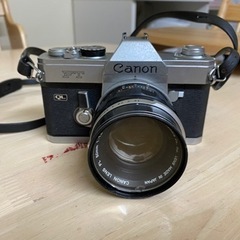 Canon FT 一眼レフ　フィルムカメラ カメラカバー　レンズ付の画像