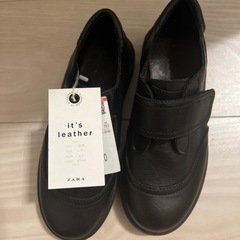 新品未使用　ZARA フォーマル　靴　20センチの画像