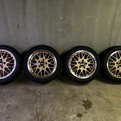三菱純正オプション　BBS  ホイール＋夏タイヤ